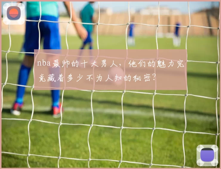 nba最帅的十大男人，他们的魅力究竟藏着多少不为人知的秘密？